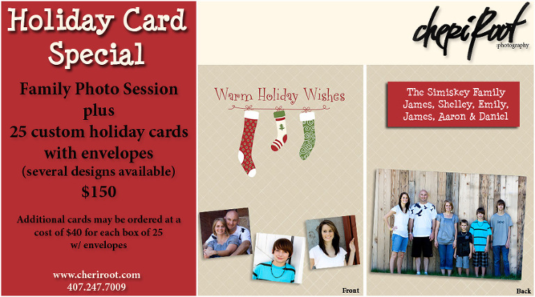 holiday card special